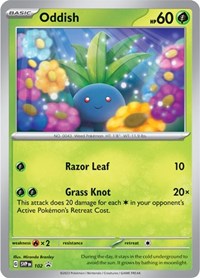 Oddish - (102) - SV: Scarlet & Violet Promo Cards (SVP)