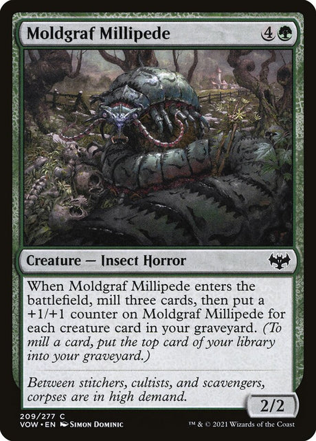 Moldgraf Millipede (209) - Innistrad: Crimson Vow (VOW)