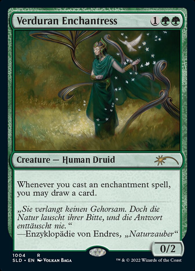 Verduran Enchantress (1004) - Secret Lair Drop (SLD)