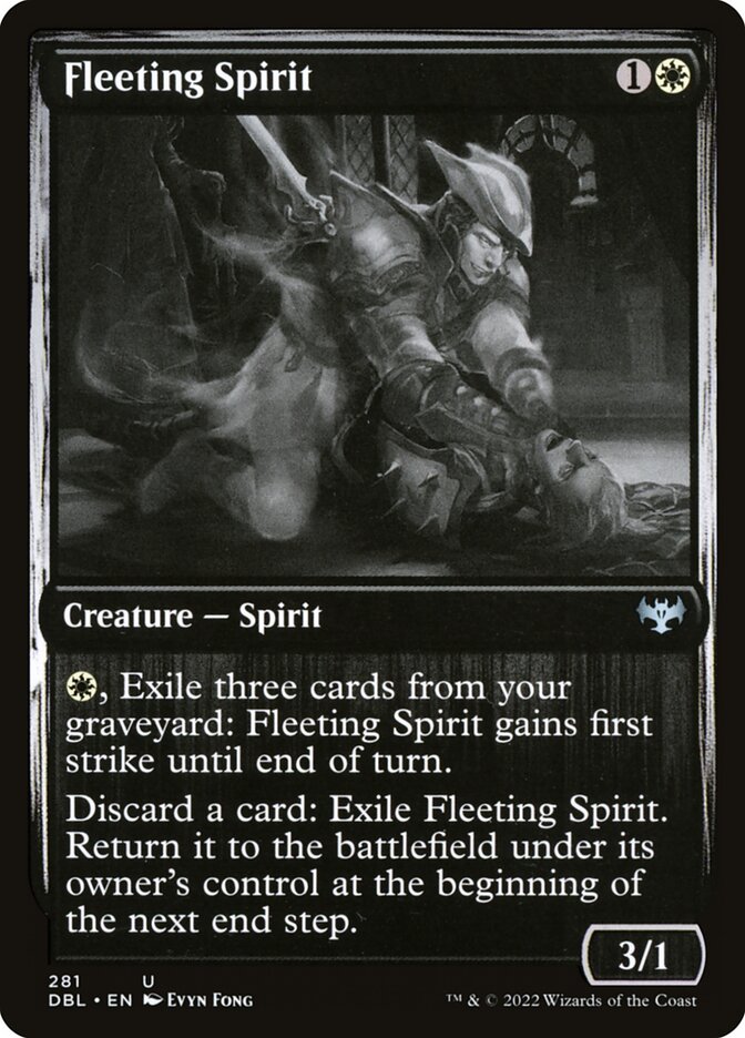 Fleeting Spirit - [Foil] Innistrad: Double Feature (DBL)