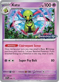 Xatu - 059 (Prerelease) (59) - SV: Scarlet & Violet Promo Cards (SVP)