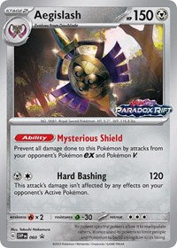 Aegislash - 060 (Prerelease) (60) - SV: Scarlet & Violet Promo Cards (SVP)