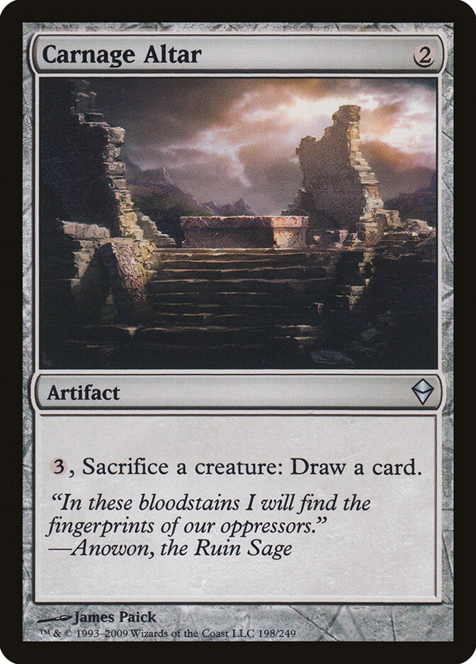 Carnage Altar (198) - Zendikar (ZEN)