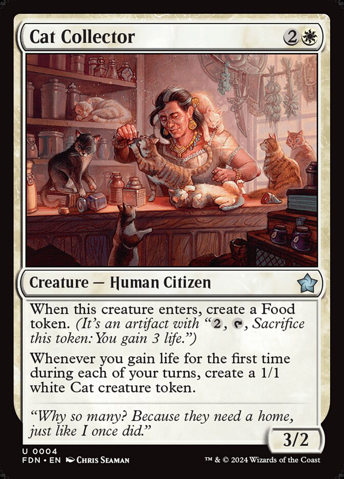 Cat Collector (4) - Foundations (FDN)