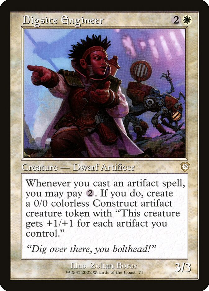 Digsite Engineer (71) - The Brothers' War Commander (BRC)