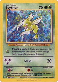 Scyther (6) - Trading Card Game Classic (CL)