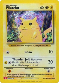 Pikachu (8) - Trading Card Game Classic (CL)