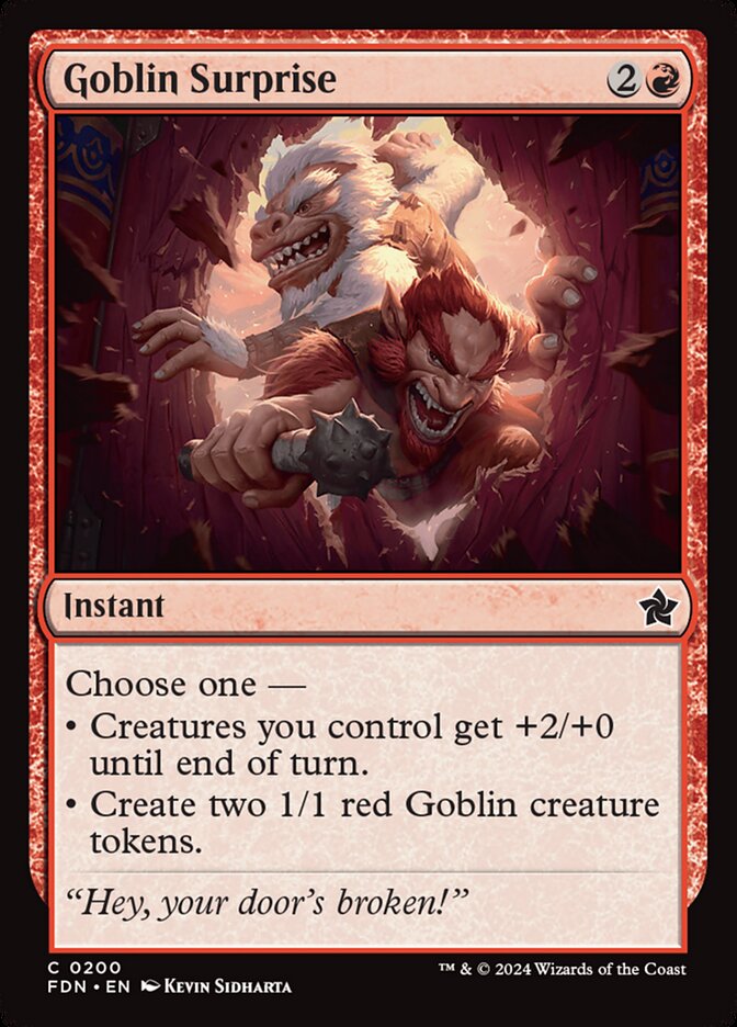 Goblin Surprise (200) - Foundations (FDN)