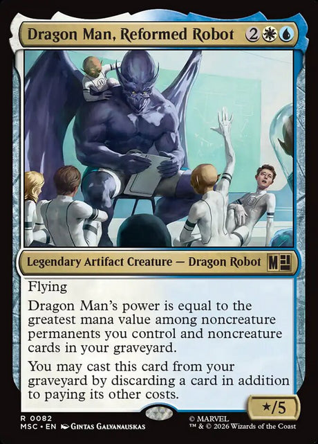 Dragon Man, Reformed Robot (82) - Marvel Super Heroes Commander (MSC)