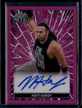 2026 Leaf Pop Century - Metal Auto #MA-MH1 Matt Hardy Pink Crystal /5