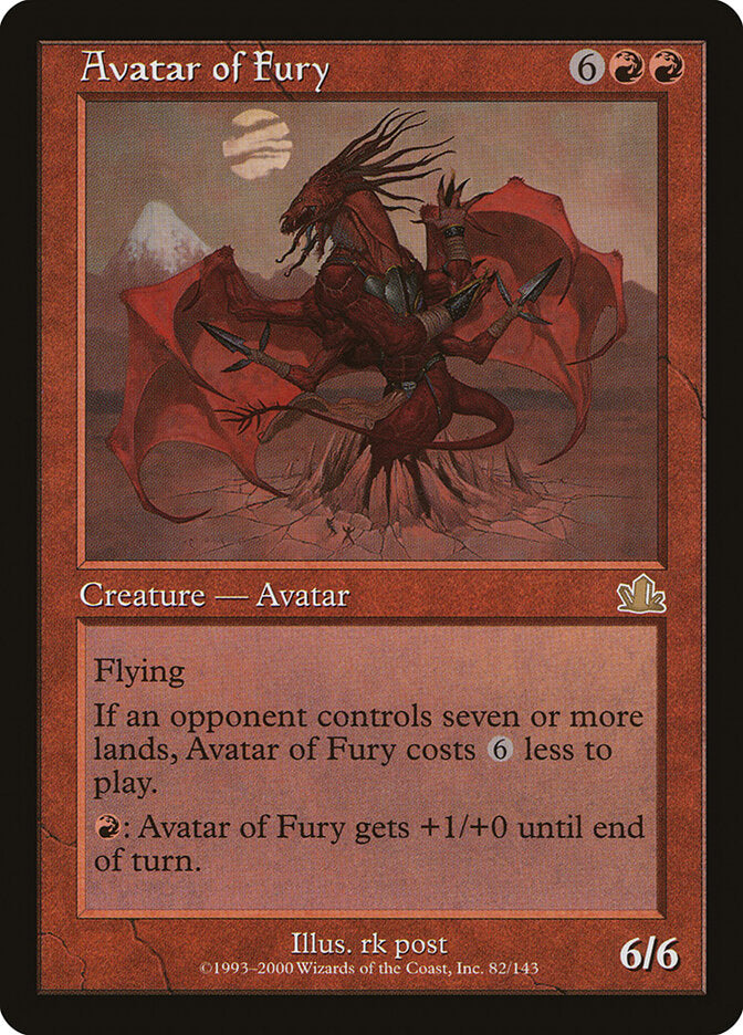 Avatar of Fury (82) - Prophecy (PCY)