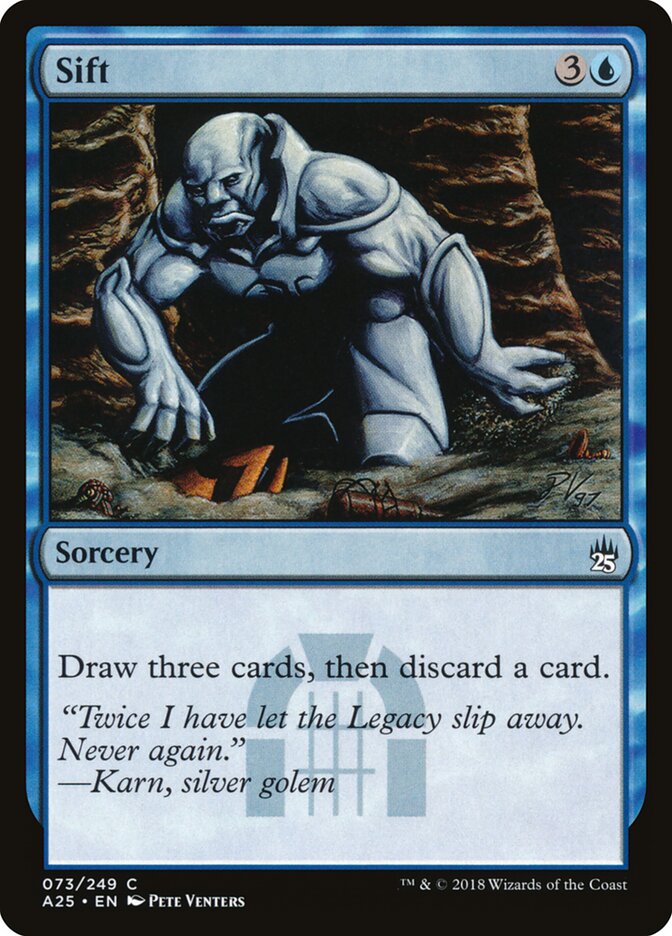 Sift (73) - Masters 25 (A25)