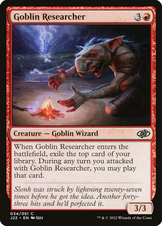 Goblin Researcher (34) - Jumpstart 2022 (J22)