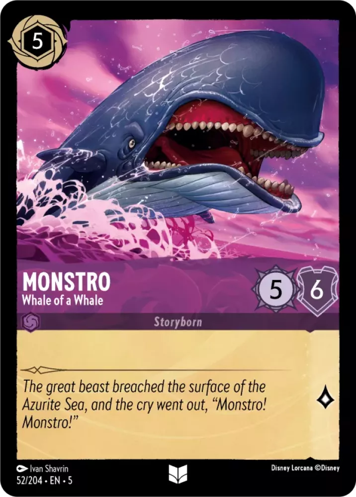 Monstro - Whale of a Whale - [Foil] Shimmering Skies (5)