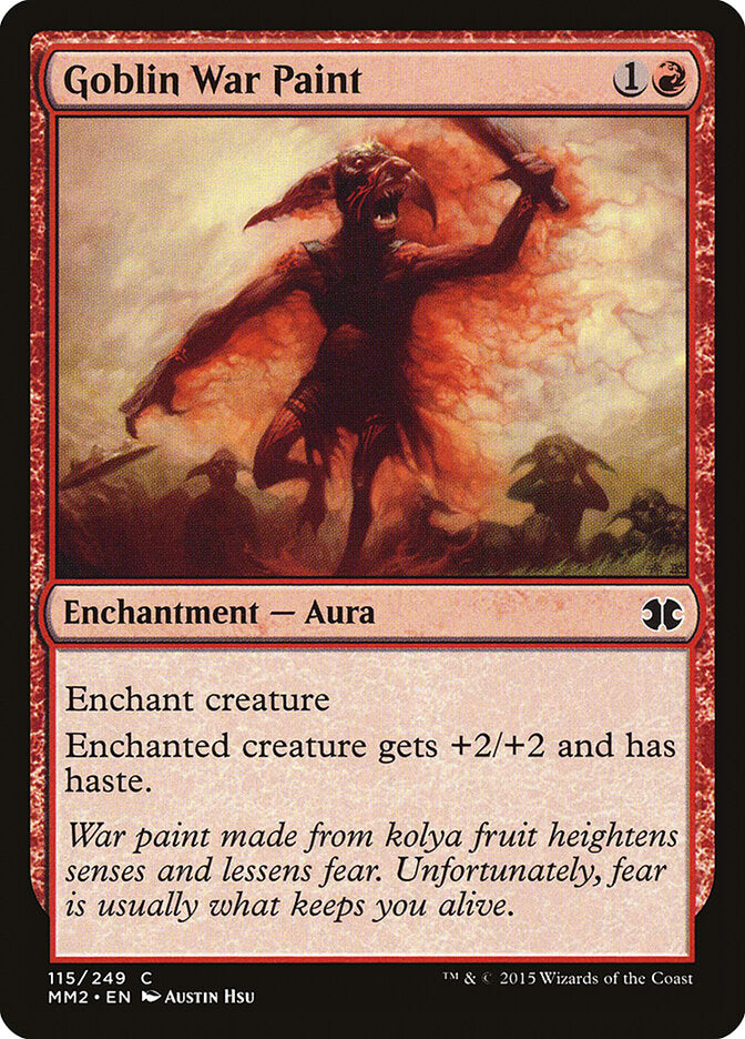 Goblin War Paint (115) - Modern Masters 2015 (MM2)