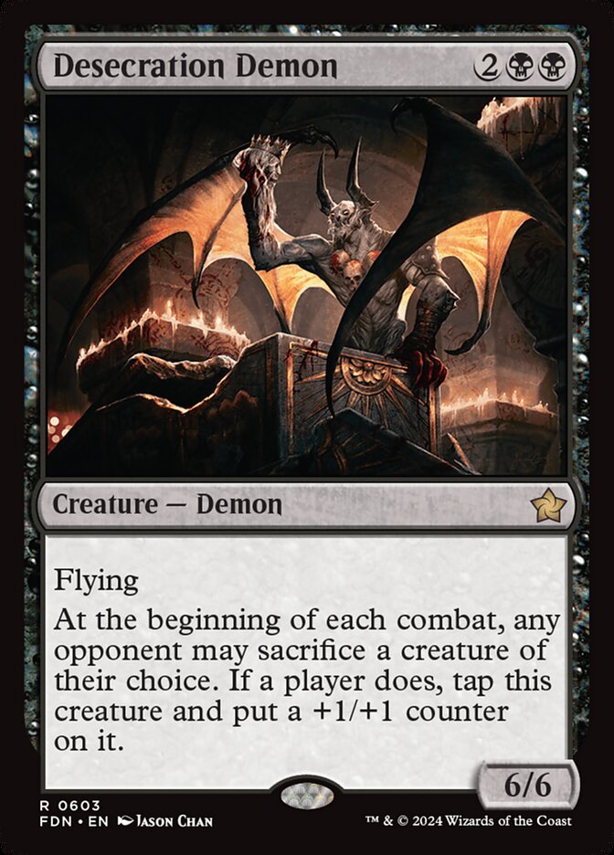 Desecration Demon (603) - Foundations (FDN)