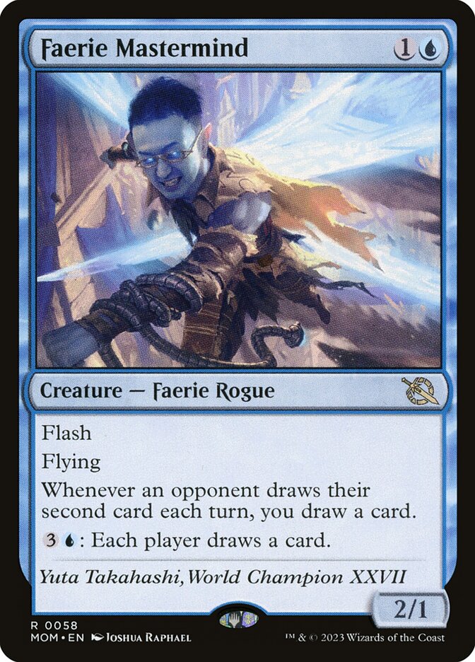 Faerie Mastermind (58) - March of the Machine (MOM)