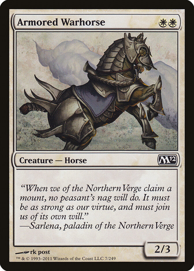 Armored Warhorse (7) - Magic 2012 (M12)