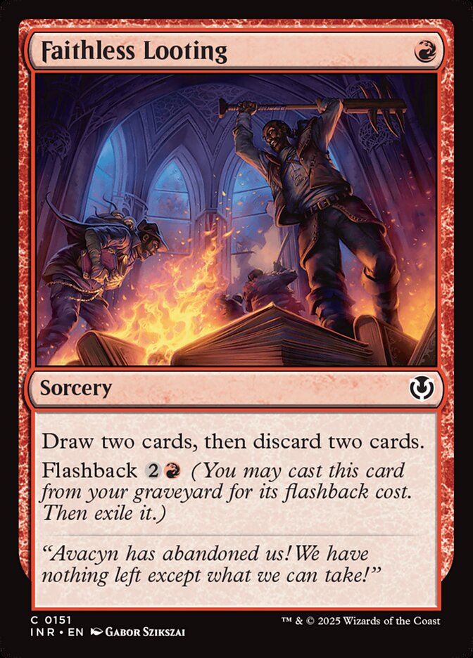 Faithless Looting (151) - Innistrad Remastered (INR)