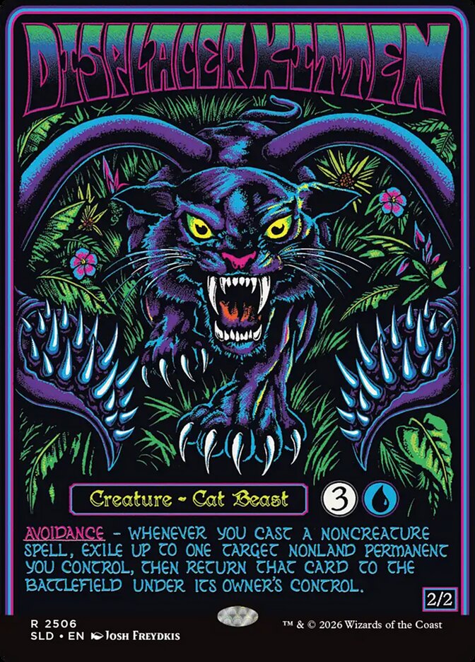 Displacer Kitten (2506) - Secret Lair Drop (SLD)