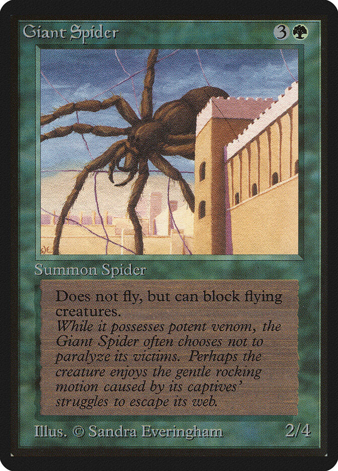 Giant Spider (199) - Limited Edition Beta (LEB)