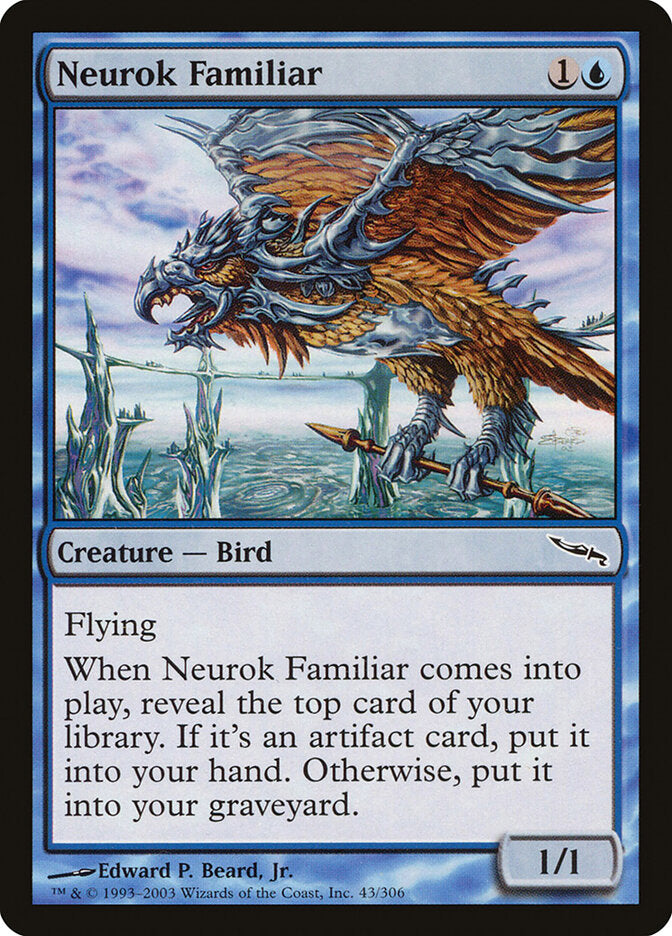 Neurok Familiar (43) - Mirrodin (MRD)