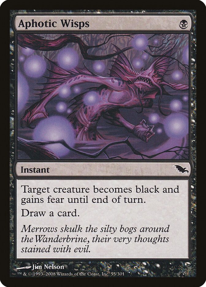 Aphotic Wisps (55) - Shadowmoor (SHM)