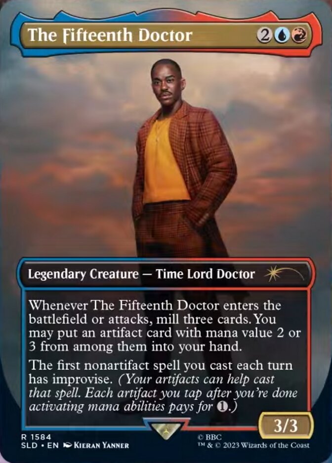 The Fifteenth Doctor (1584) - [Foil, Full Art] Secret Lair Drop (SLD)