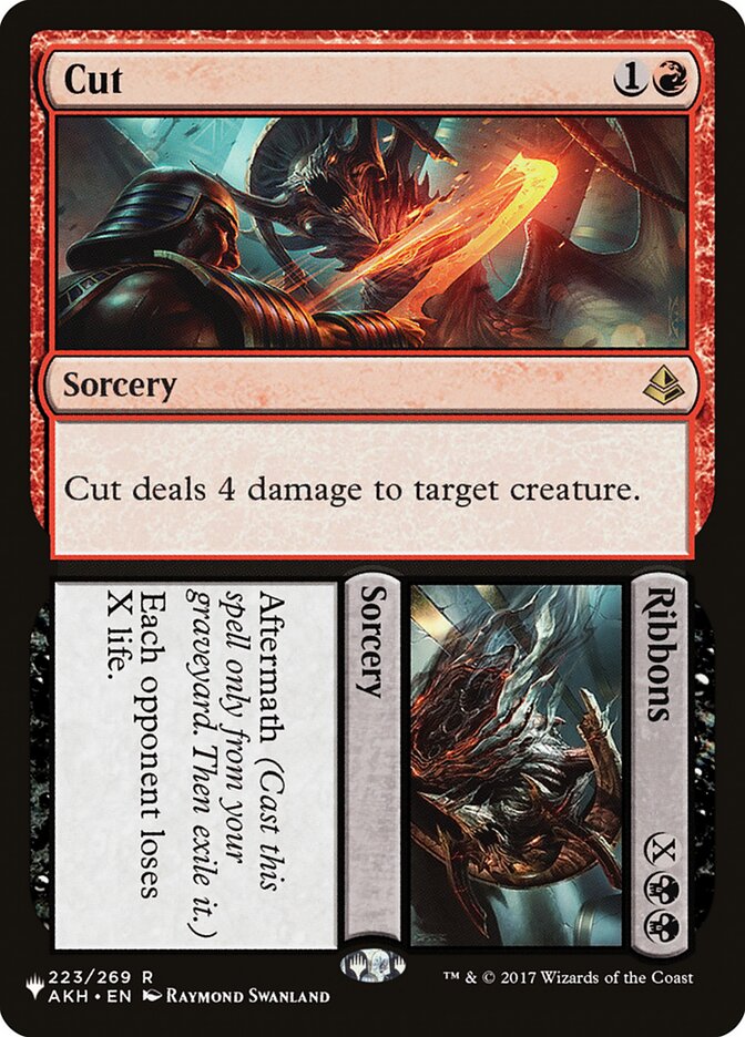 Cut // Ribbons (AKH-223) - The List (PLST)