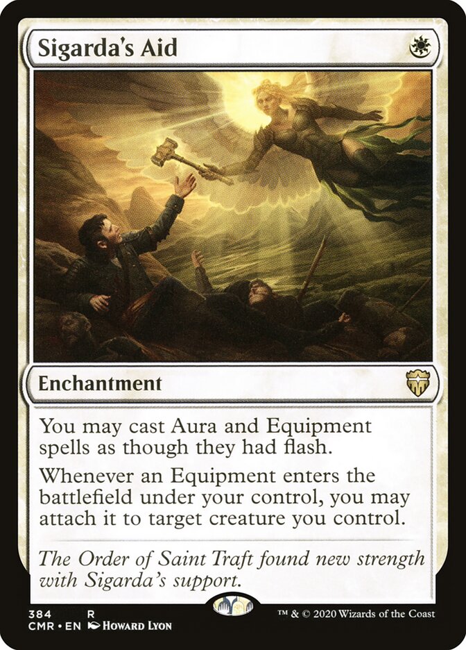 Sigarda's Aid (384) - Commander Legends (CMR)