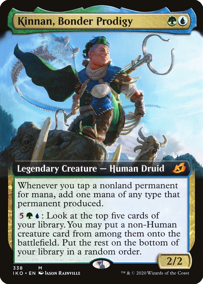 Kinnan, Bonder Prodigy (338) - Ikoria: Lair of Behemoths (IKO)