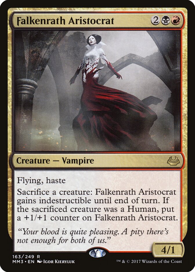 Falkenrath Aristocrat (163) - Modern Masters 2017 (MM3)