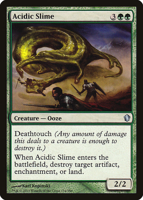 Acidic Slime (134) - Commander 2013 (C13)