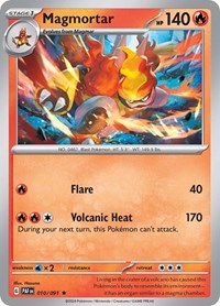 Magmortar (10) - SV: Paldean Fates (PAF)