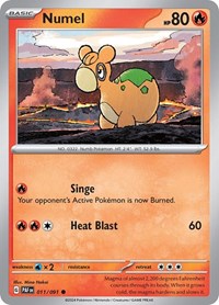 Numel (11) - SV: Paldean Fates (PAF)