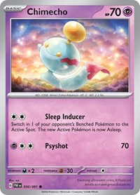 Chimecho (30) - SV: Paldean Fates (PAF)