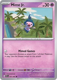 Mime Jr. (31) - SV: Paldean Fates (PAF)