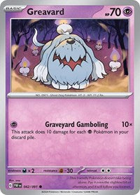 Greavard (42) - SV: Paldean Fates (PAF)