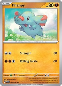 Phanpy (48) - SV: Paldean Fates (PAF)