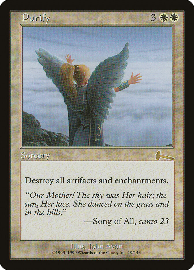 Purify (19) - Urza's Legacy (ULG)