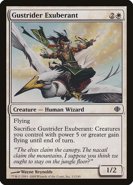 Gustrider Exuberant (13) - Shards of Alara (ALA)
