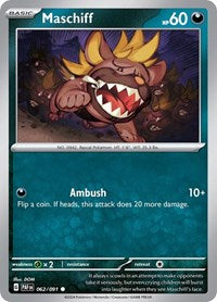 Maschiff (62) - SV: Paldean Fates (PAF)