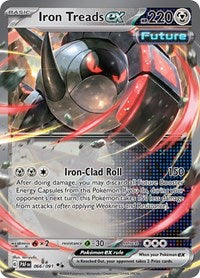 Iron Treads ex (66) - SV: Paldean Fates (PAF)