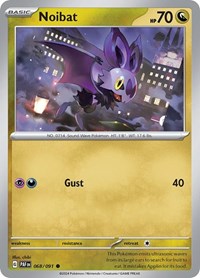 Noibat (68) - SV: Paldean Fates (PAF)