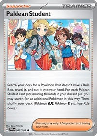 Paldean Student (85) - SV: Paldean Fates (PAF)