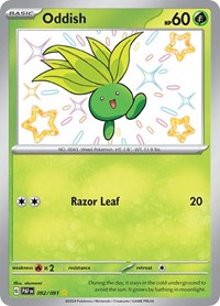 Oddish (92) - SV: Paldean Fates (PAF)