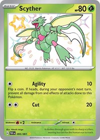 Scyther (95) - SV: Paldean Fates (PAF)