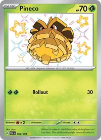 Pineco (99) - SV: Paldean Fates (PAF)