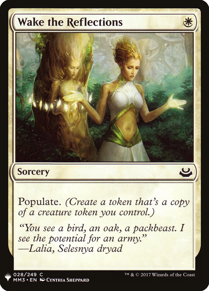 Wake the Reflections (MM3-28) - The List (PLST)