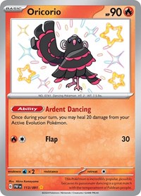 Oricorio (113) - SV: Paldean Fates (PAF)